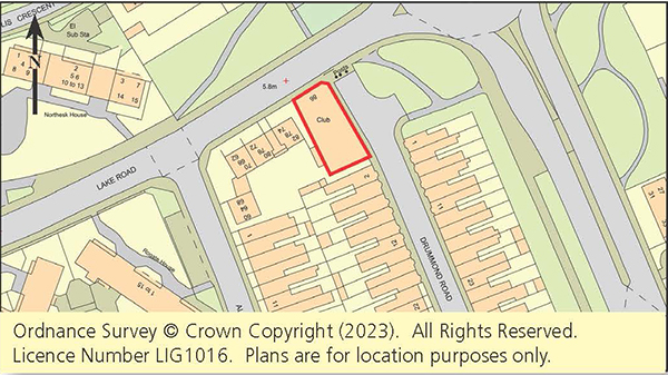 Lot: 81 - FORMER MEMBERS SOCIAL CLUB WITH PLANNING PERMISSION FOR EIGHT DWELLINGS -